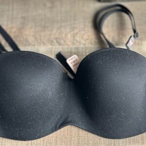 Victoria's Secret Body by Victoria Lined Strapless Multiway Bra, Black 34B, BNWT